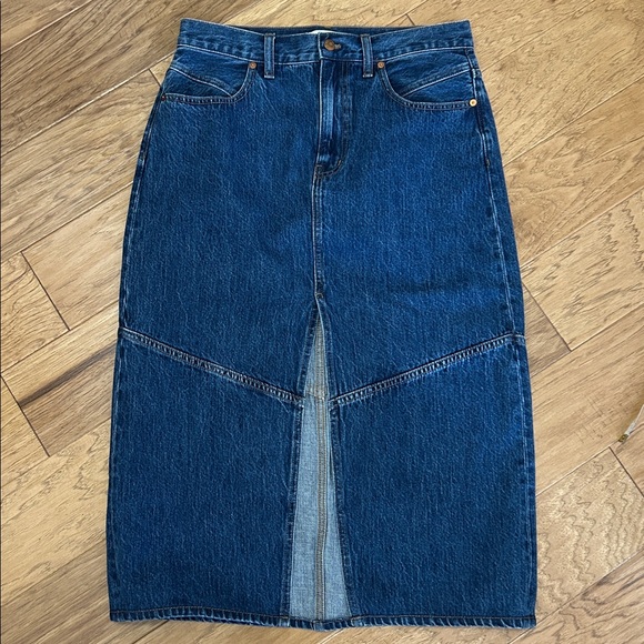Madewell Dresses & Skirts - Madewell Blue Denim Skirt